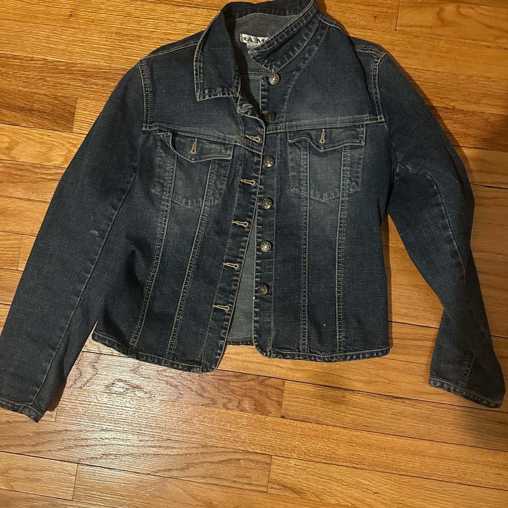 Ami Indigo Denim Jacket